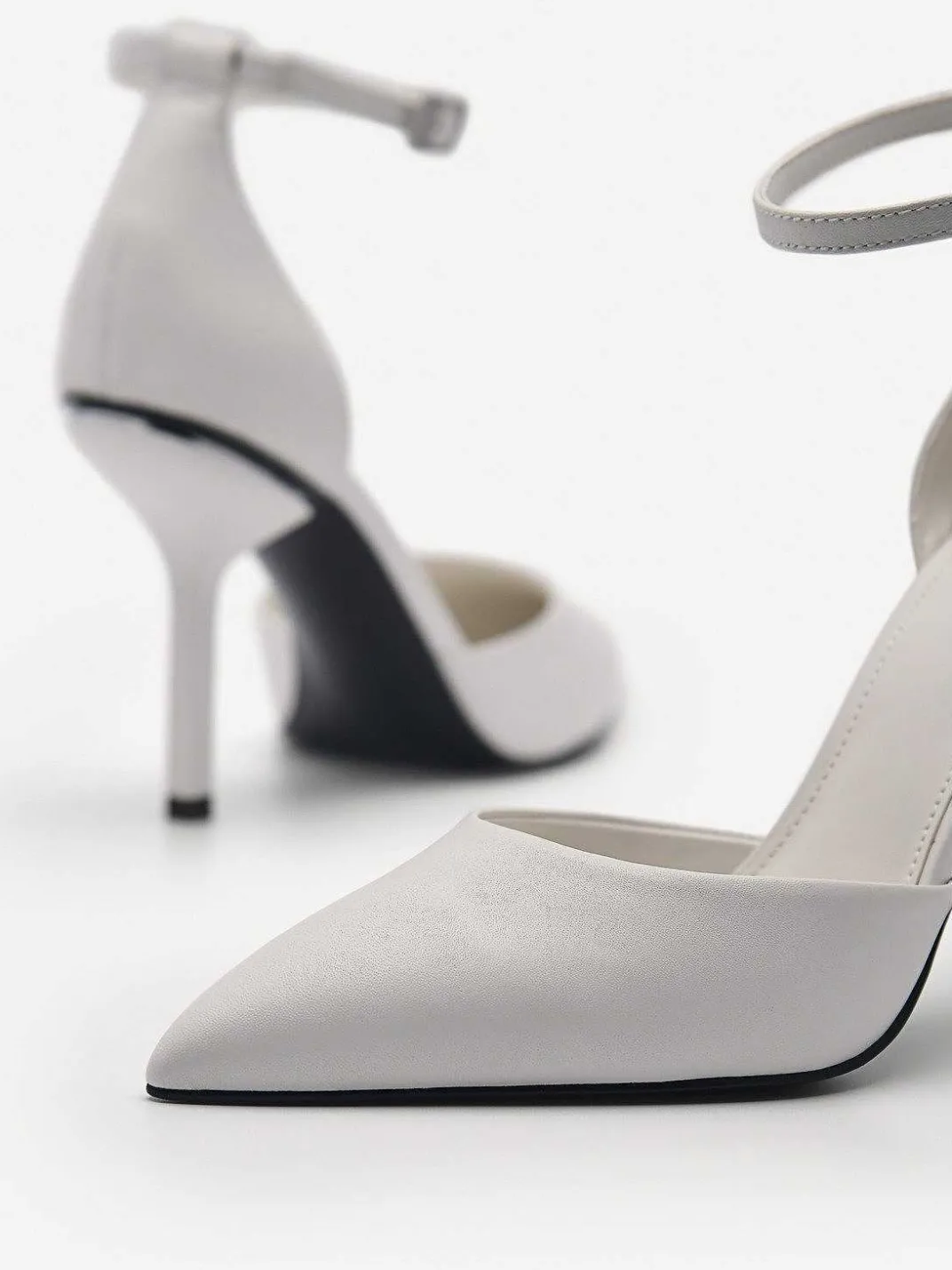 Serena Leather Heel Pumps<PEDRO Discount