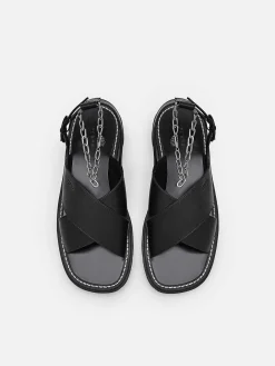 Slingback Cross Strap Sandals<PEDRO Outlet