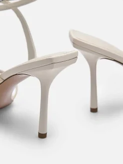 Sofia Leather Heel Sandals<PEDRO Outlet