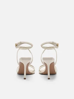 Sofia Leather Heel Sandals<PEDRO Outlet