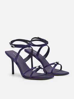 Sofia Leather Heel Sandals<PEDRO New