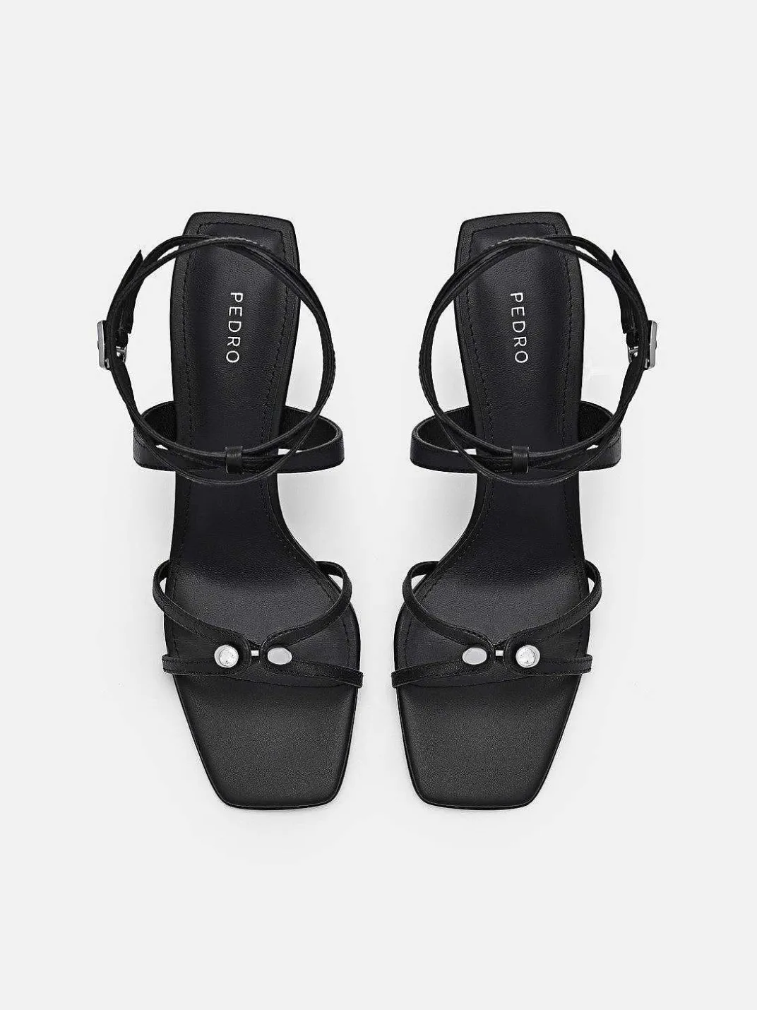 Sofia Leather Heel Sandals<PEDRO Online