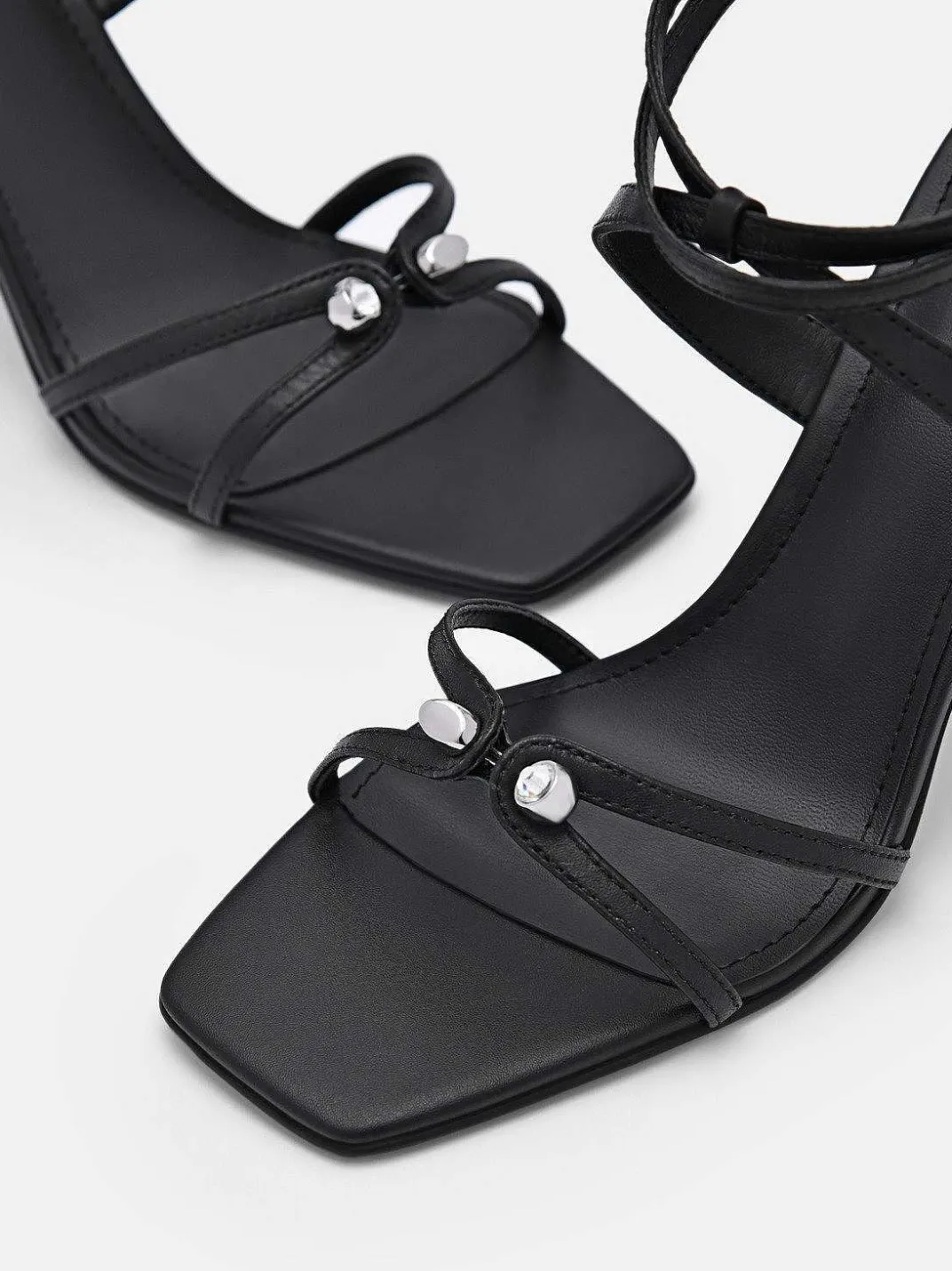 Sofia Leather Heel Sandals<PEDRO Online