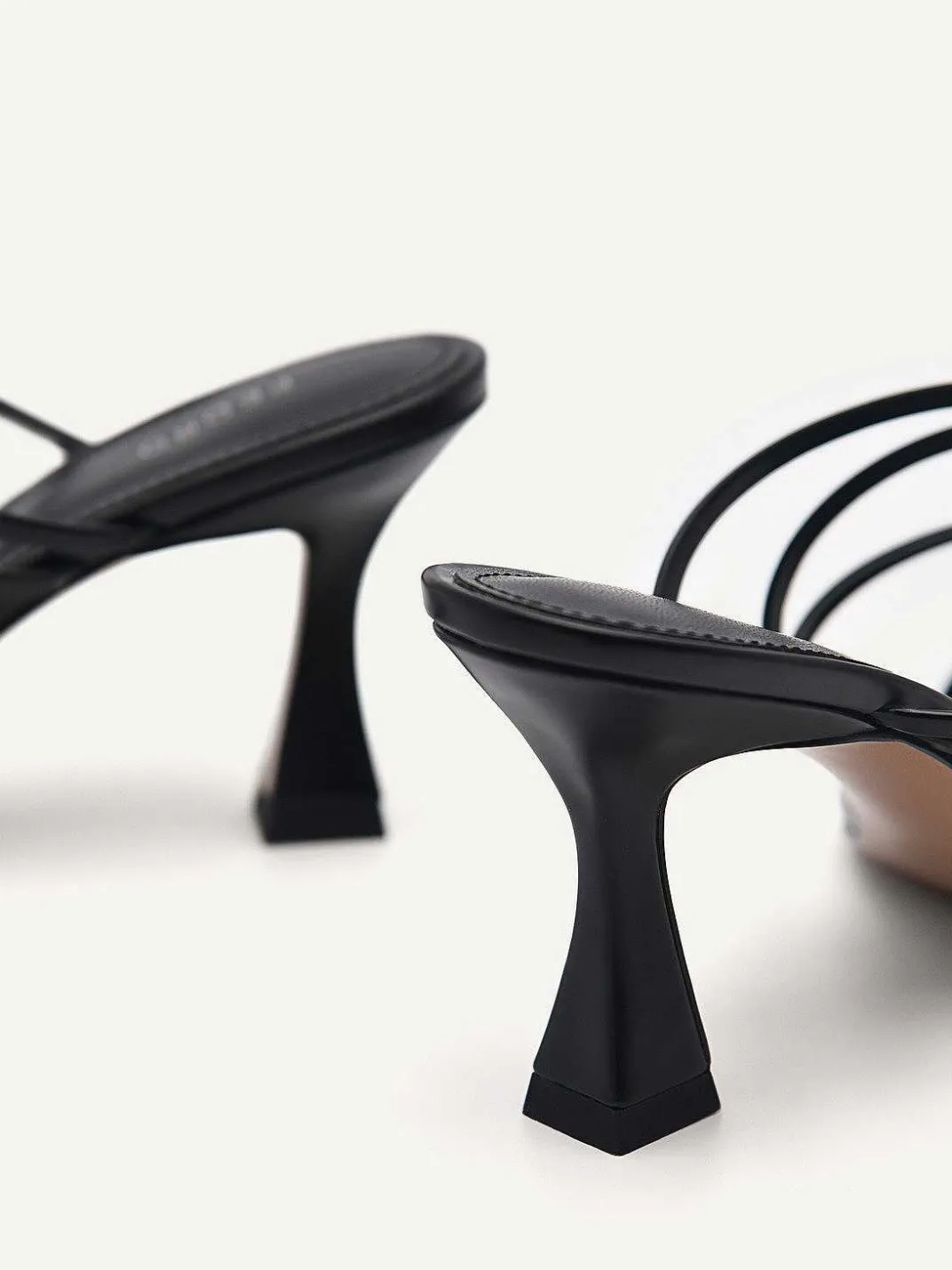 Strappy Heel Sandals - Black<PEDRO Clearance