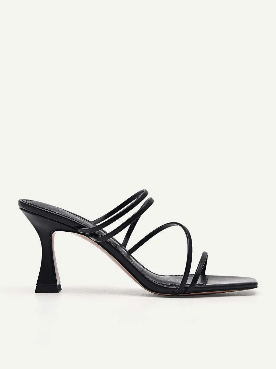 Strappy Heel Sandals - Black<PEDRO Clearance