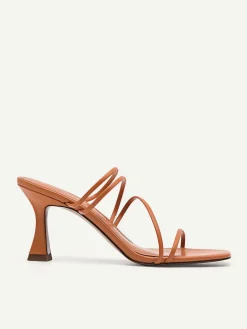 Strappy Heel Sandals - Orange<PEDRO Outlet