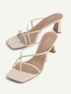 Strappy Toe Loop Heel Sandals<PEDRO Discount