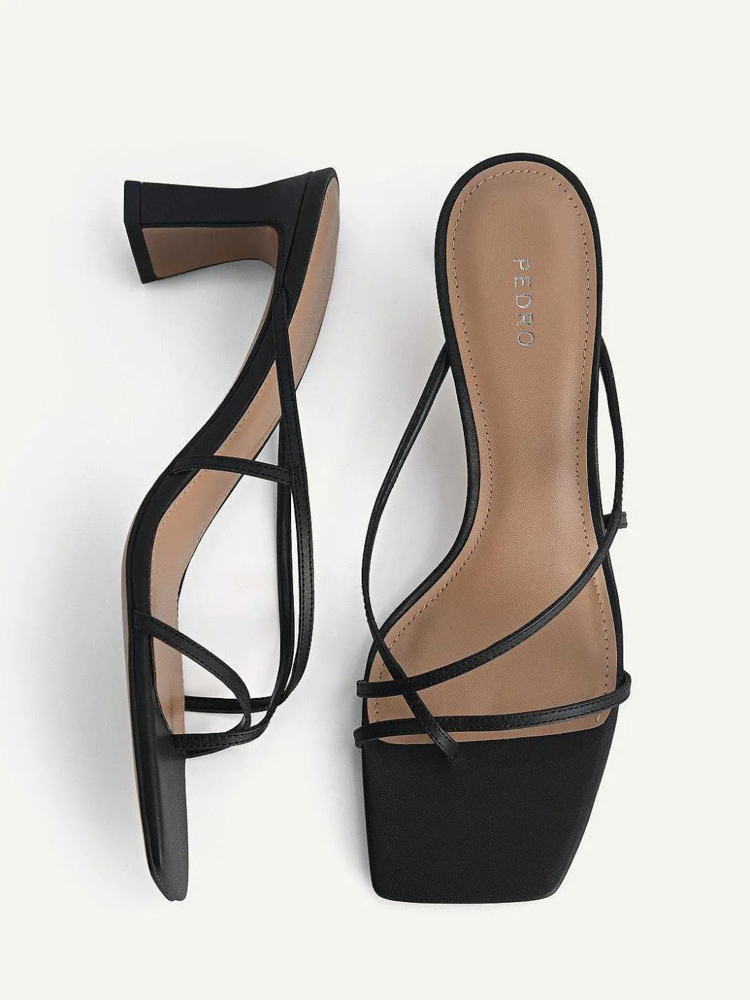 Strappy Toe Loop Heel Sandals<PEDRO Clearance