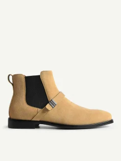 Suede Strapped Boots<PEDRO Hot