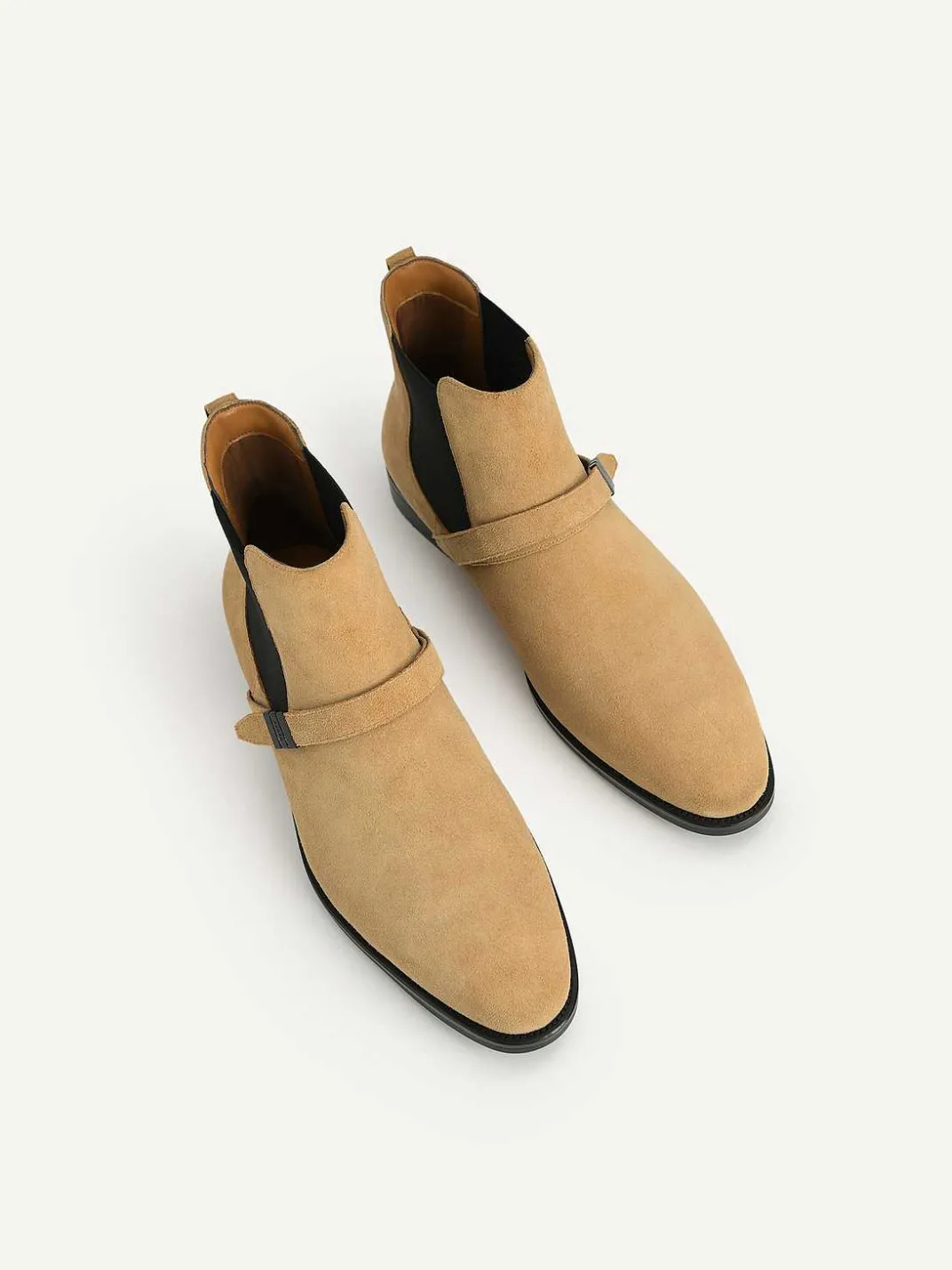 Suede Strapped Boots<PEDRO Hot