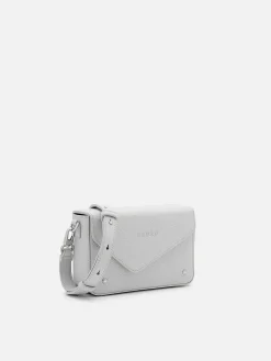 Taper Leather Boxy Sling Bag<PEDRO