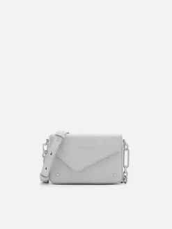Taper Leather Boxy Sling Bag<PEDRO