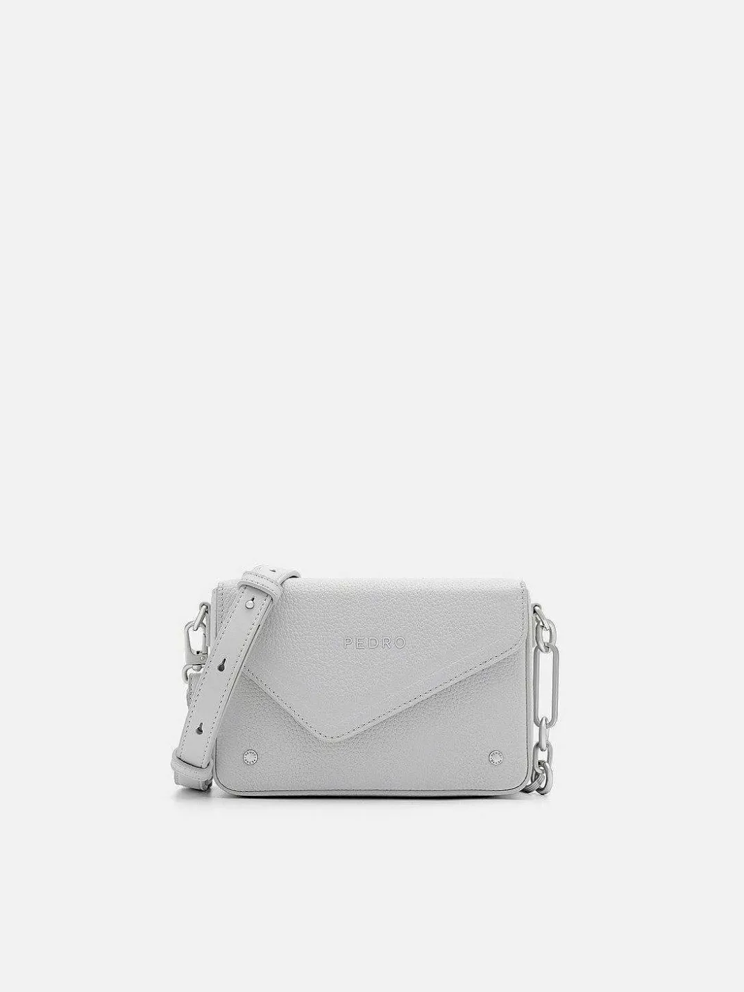 Taper Leather Boxy Sling Bag<PEDRO