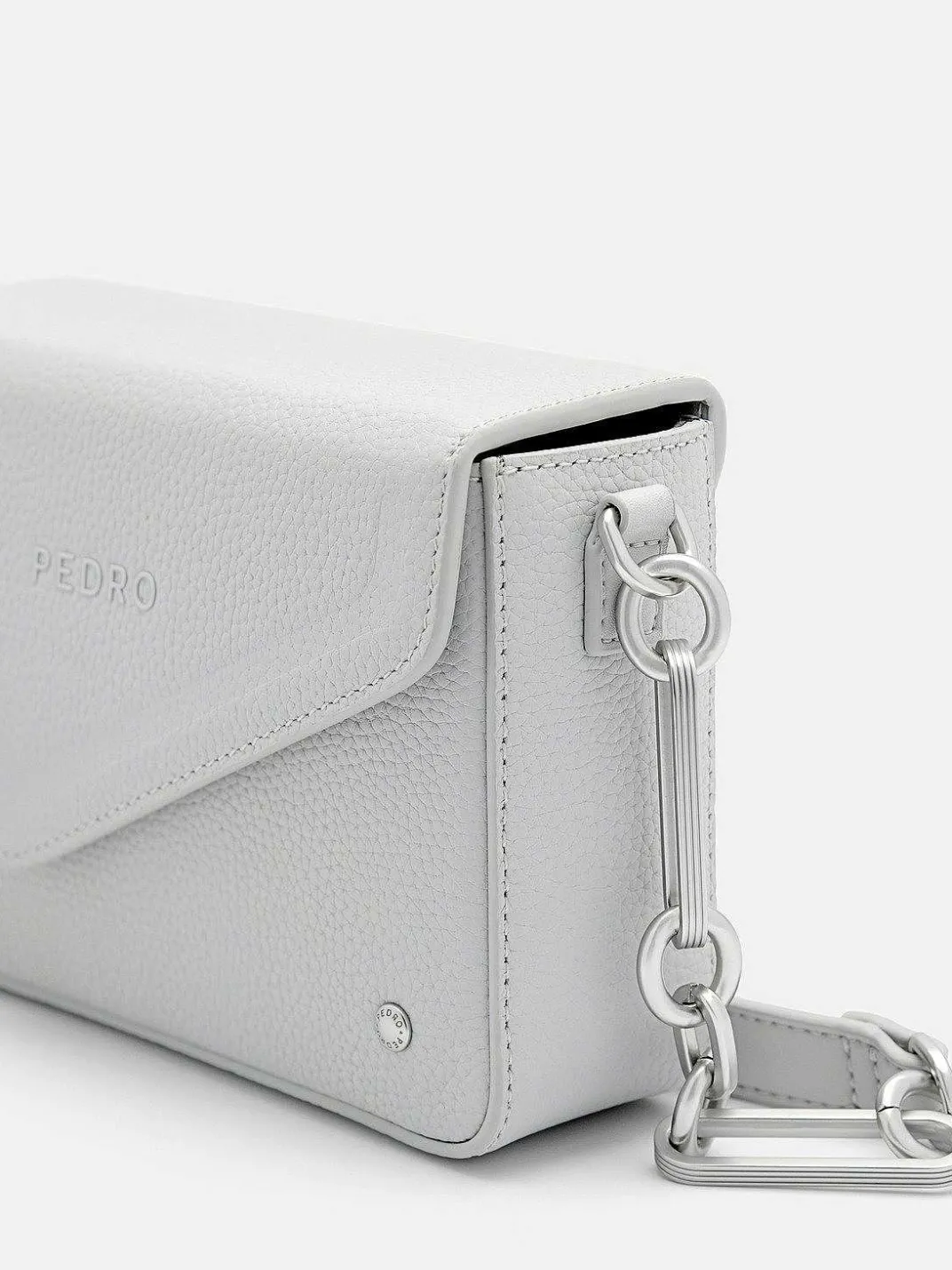 Taper Leather Boxy Sling Bag<PEDRO