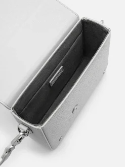 Taper Leather Boxy Sling Bag<PEDRO