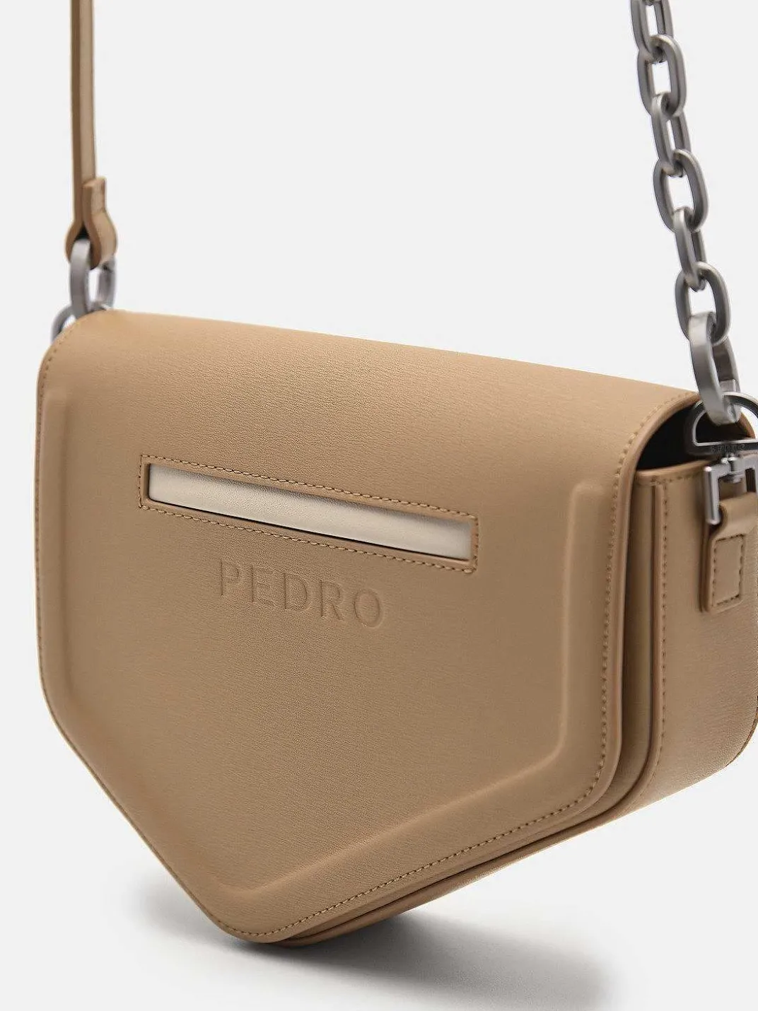 Taper Leather Mini Sling Bag<PEDRO