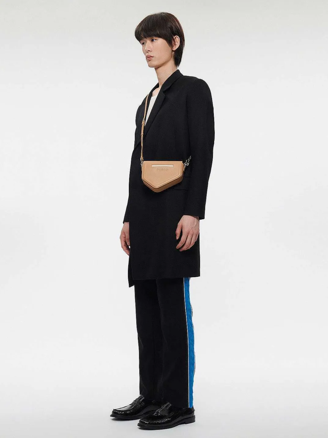Taper Leather Mini Sling Bag<PEDRO