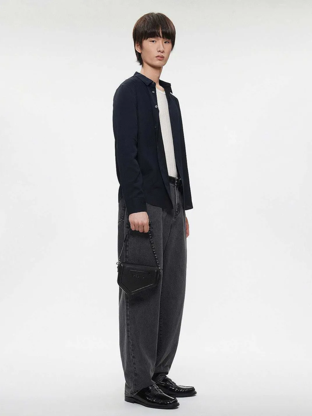 Taper Leather Mini Sling Bag<PEDRO Clearance