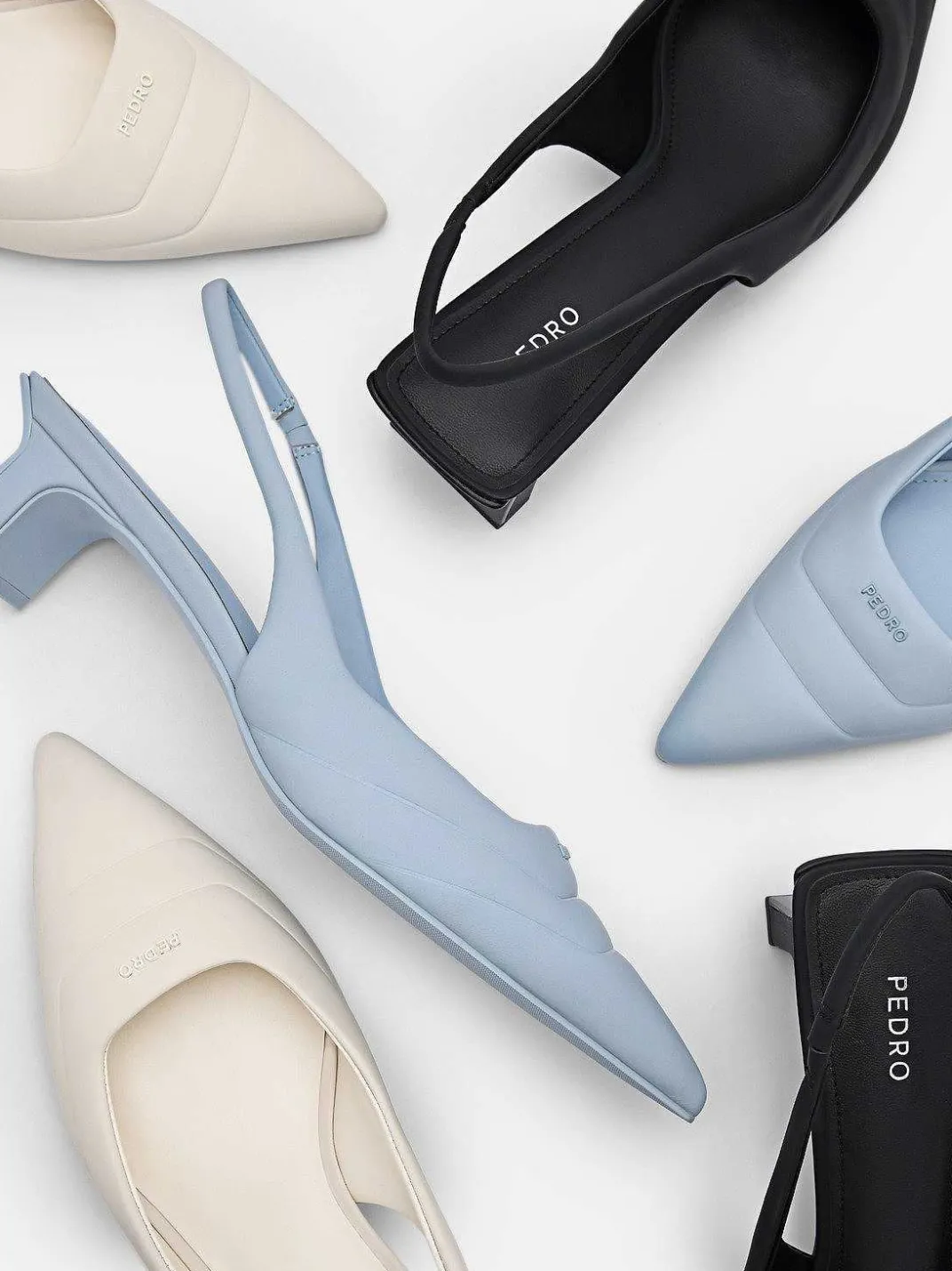 Tessa Leather Pumps<PEDRO