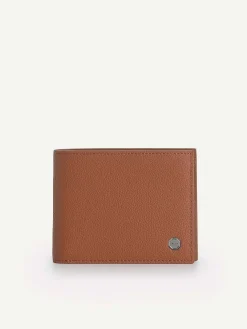 Textured Leather Bi-Fold Wallet With Insert<PEDRO Outlet