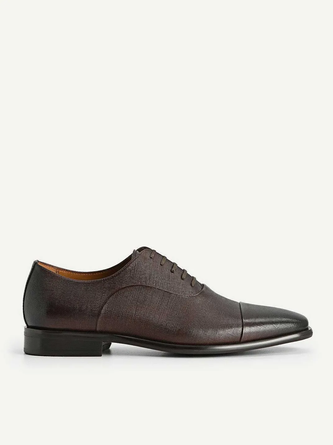 Textured Leather Oxford Shoes<PEDRO Outlet