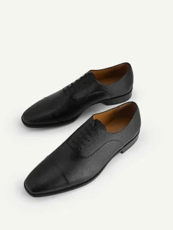 Textured Leather Oxford Shoes<PEDRO Online