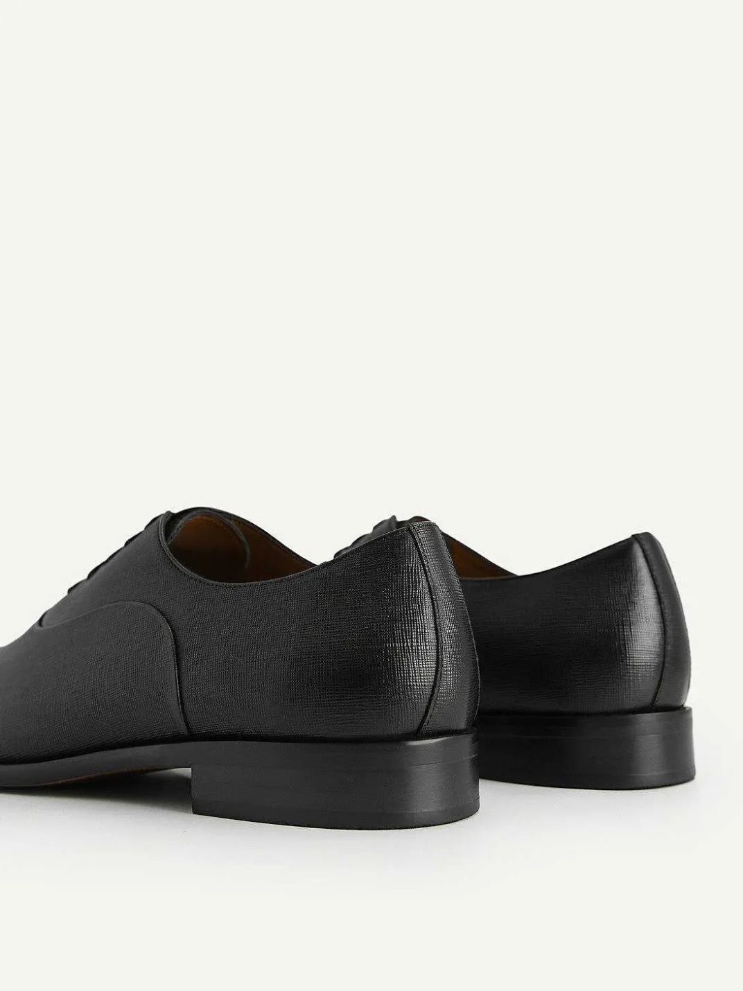 Textured Leather Oxford Shoes<PEDRO Online
