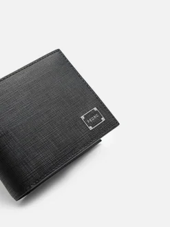 Textured Leather Wallet<PEDRO New