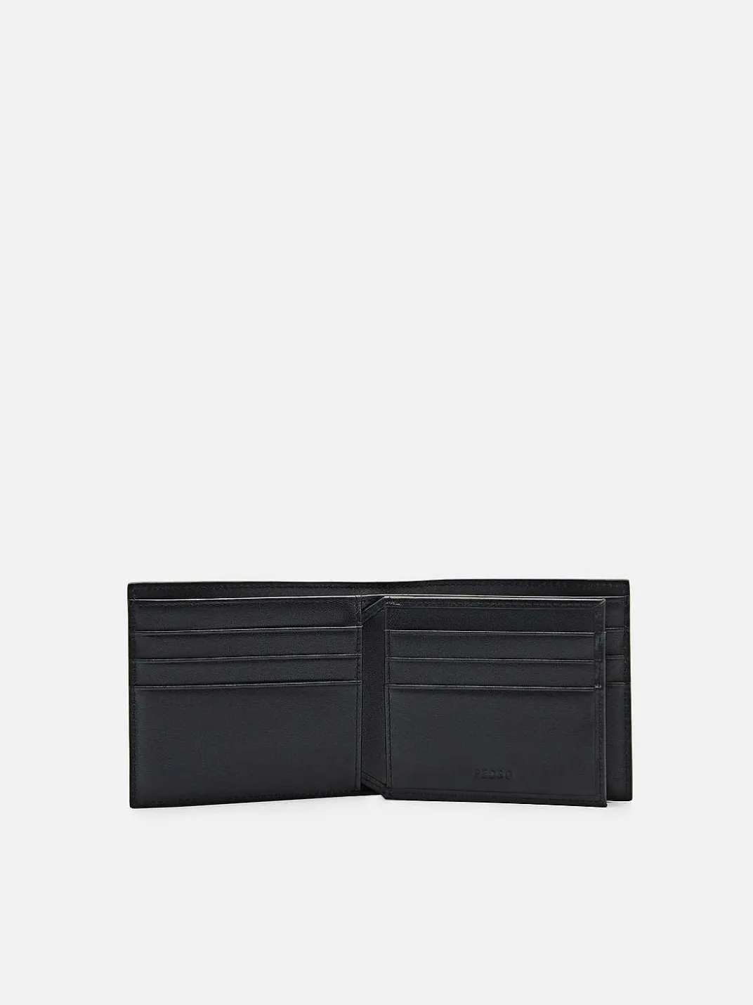 Textured Leather Wallet<PEDRO New