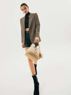 Tweed Bucket Bag<PEDRO Best