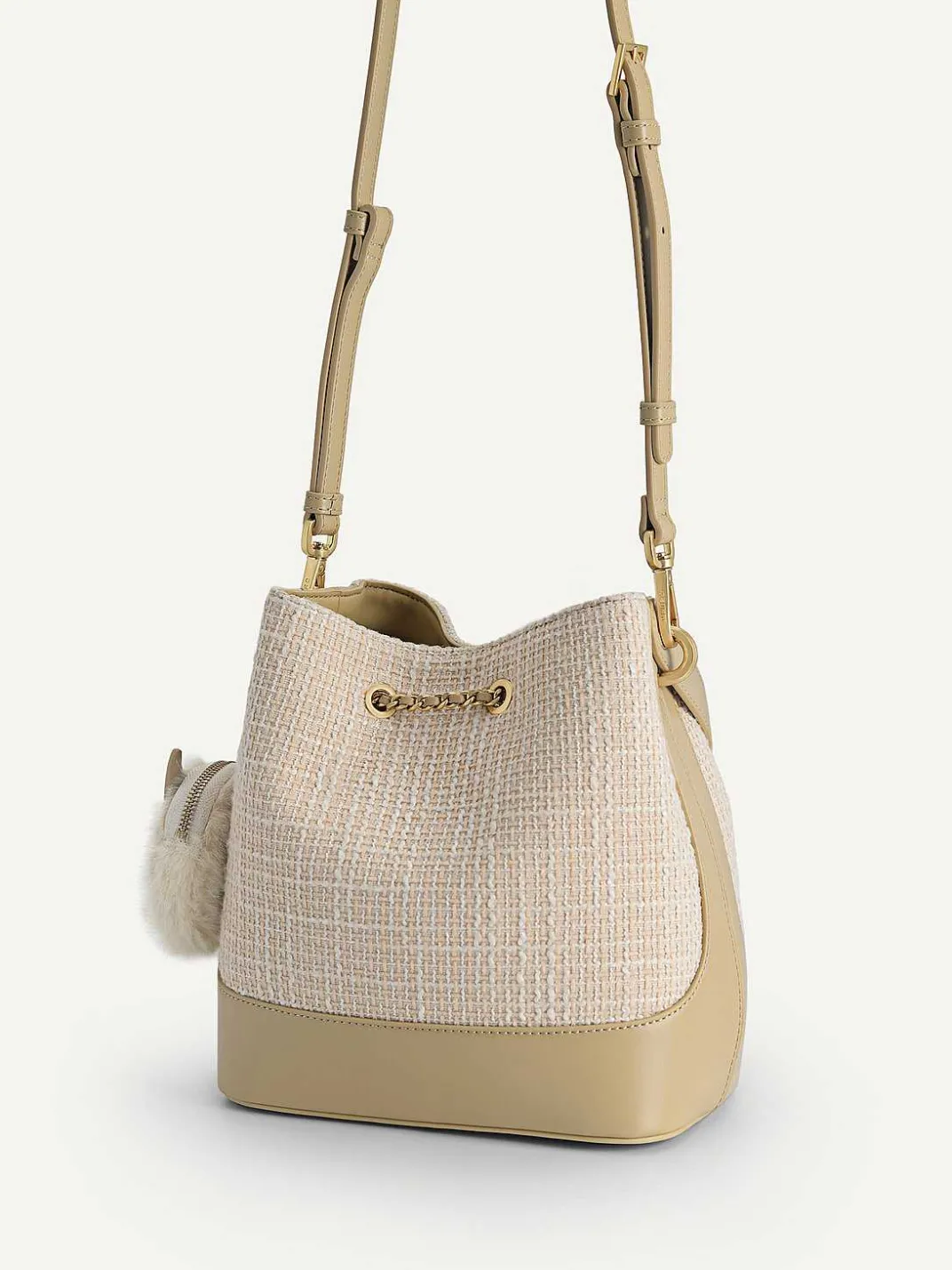Tweed Bucket Bag<PEDRO Best