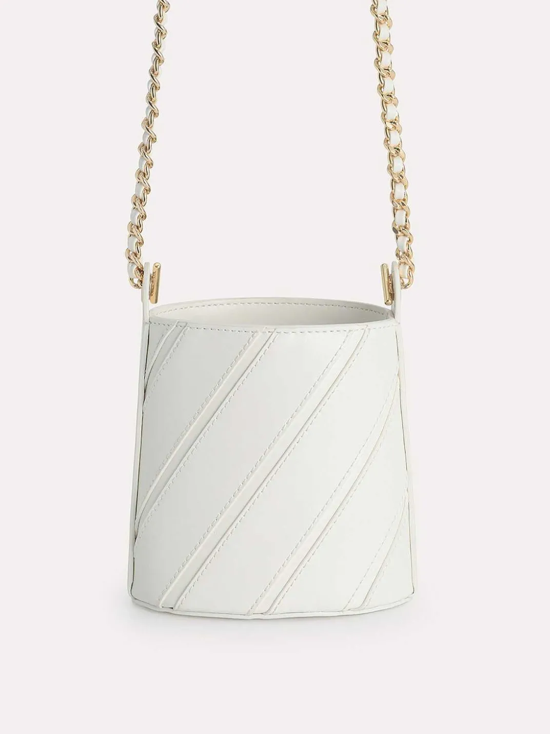 Tweed Drawstring Bucket Bag<PEDRO Outlet