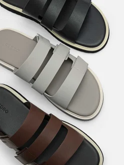 Velcro Slide Sandals<PEDRO Discount