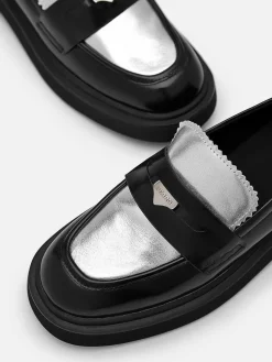 Wanda Leather Loafers<PEDRO Sale