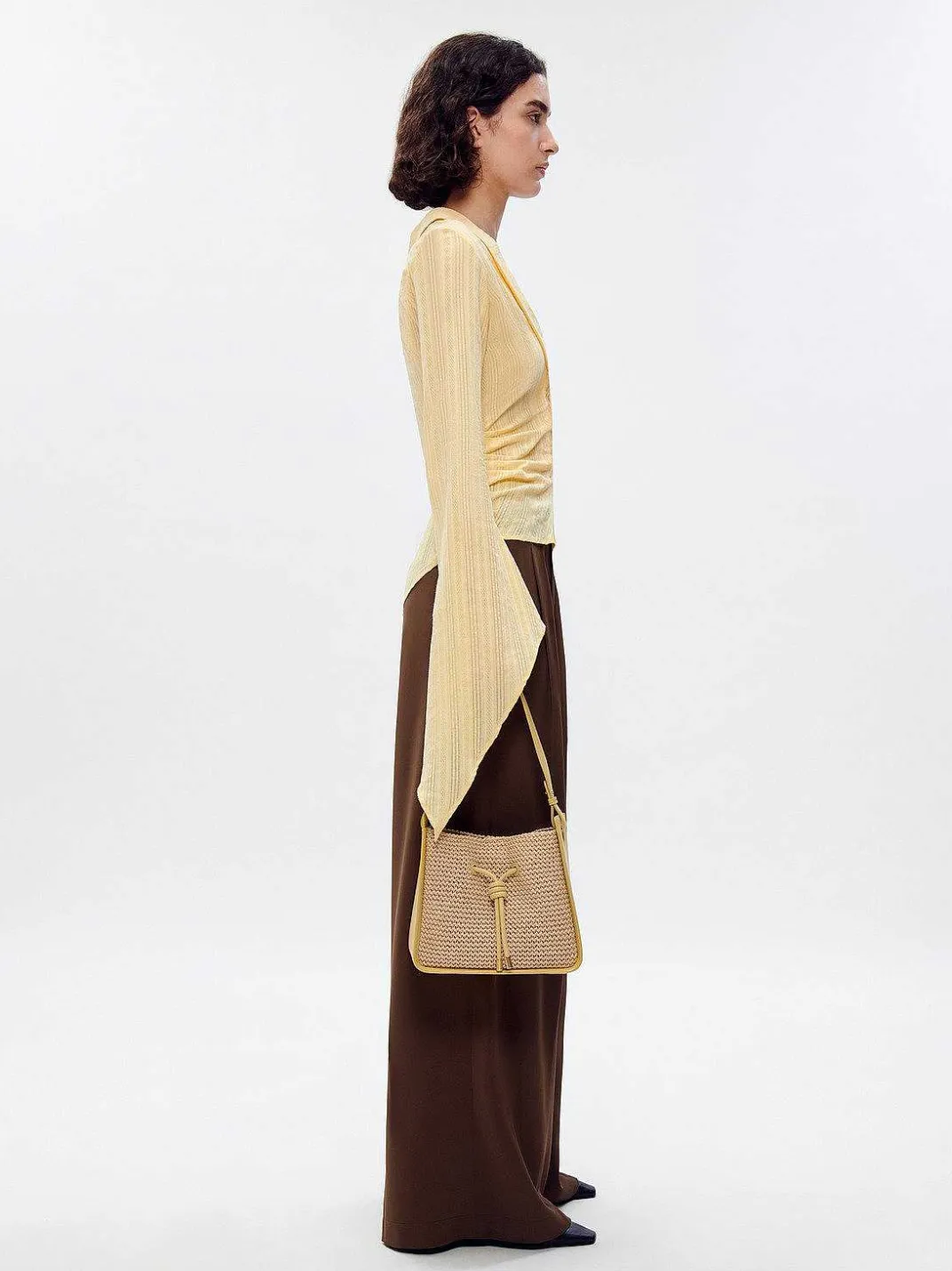 Yasmin Fabric Bucket Bag<PEDRO Hot