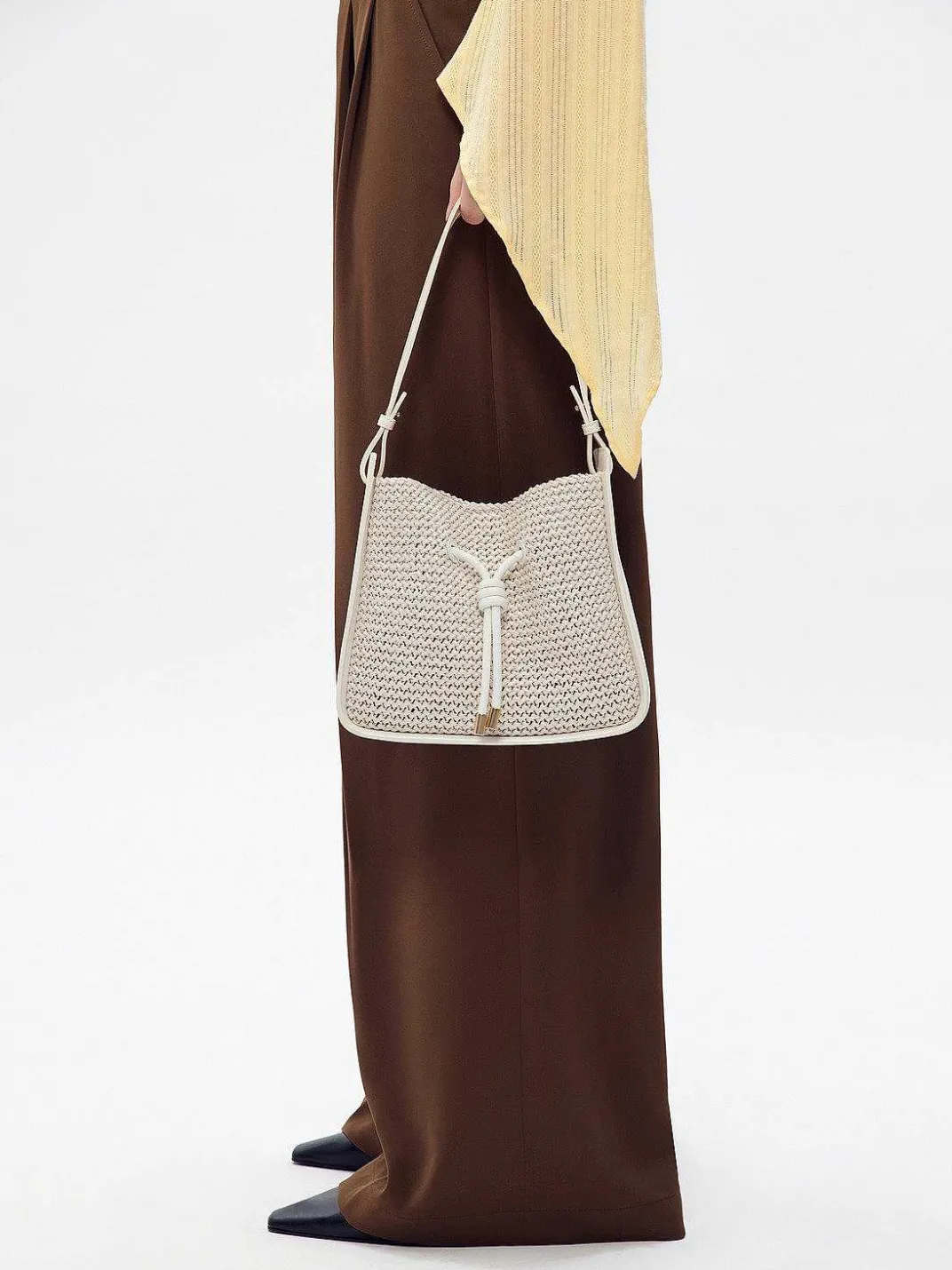 Yasmin Fabric Bucket Bag<PEDRO Best