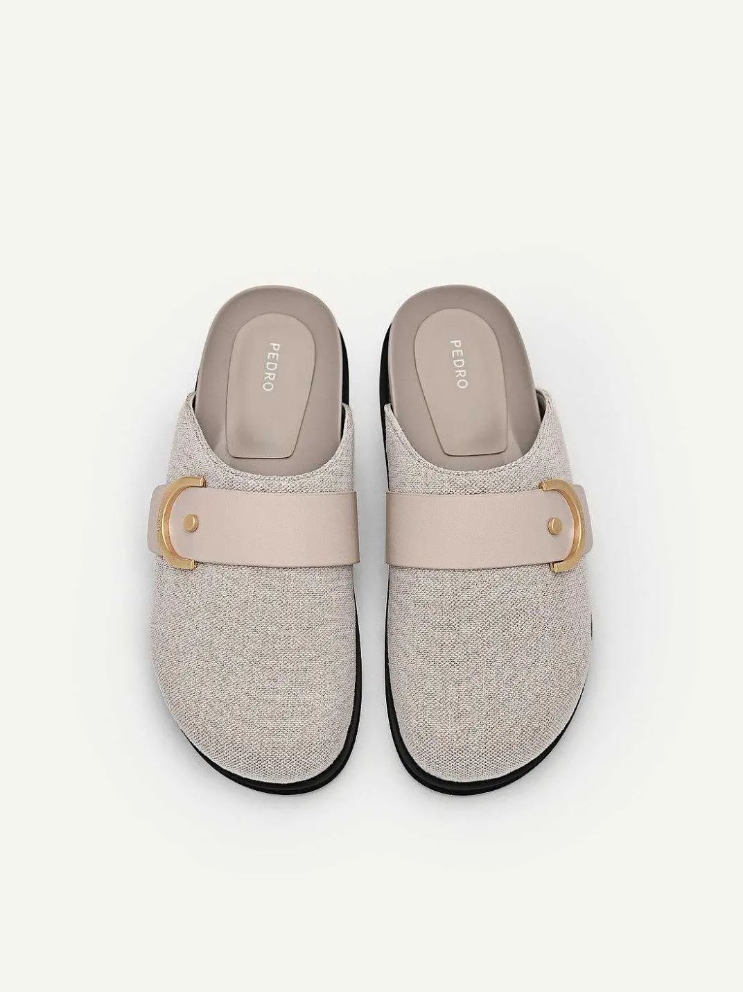 Yasmin Fabric Mules<PEDRO