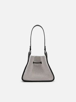 Yasmin Linen Bucket Bag<PEDRO Online