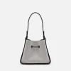 Yasmin Linen Bucket Bag<PEDRO