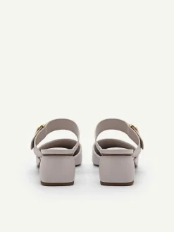 Yasmin Linen Heel Mules<PEDRO Outlet