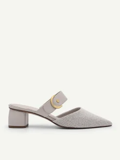 Yasmin Linen Heel Mules<PEDRO Outlet
